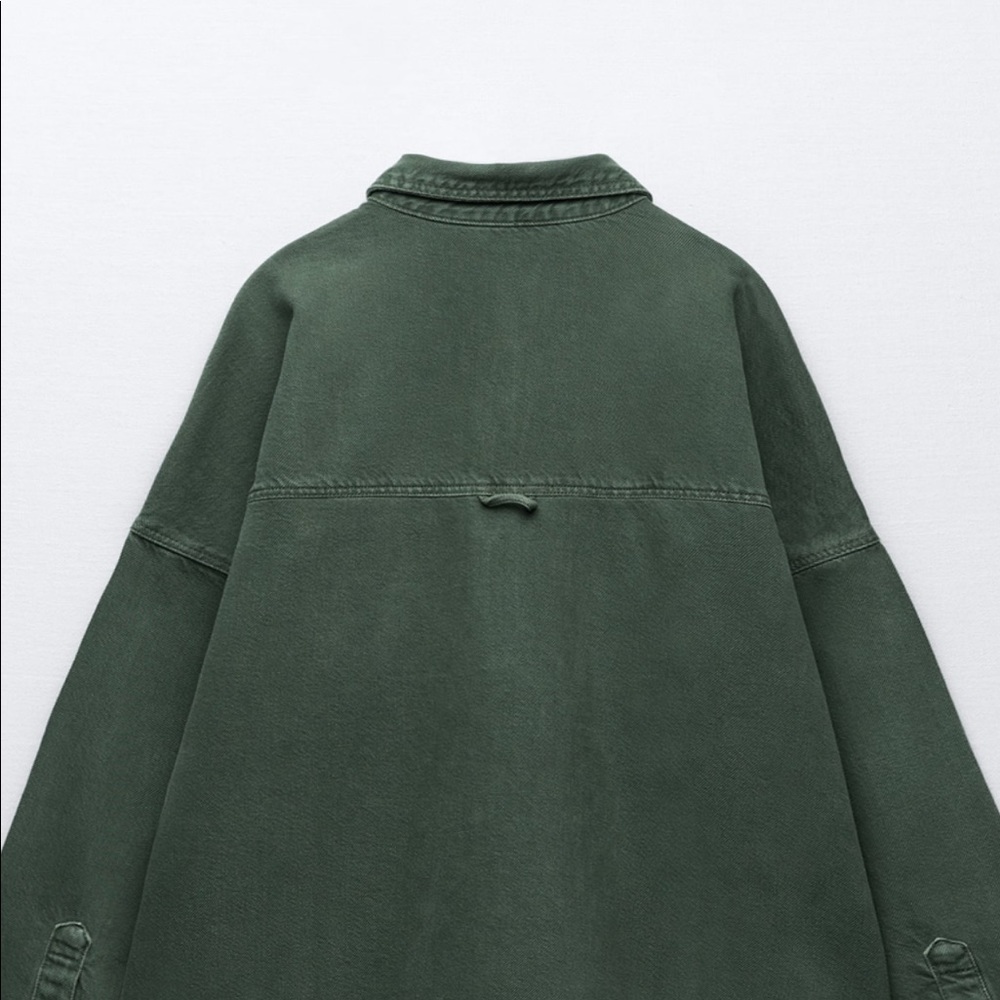 Zara Pocket Denim Overshirt